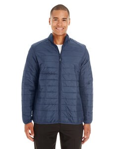 Core365 CE700T - Men's Tall Prevail Packable Puffer Classic Navy