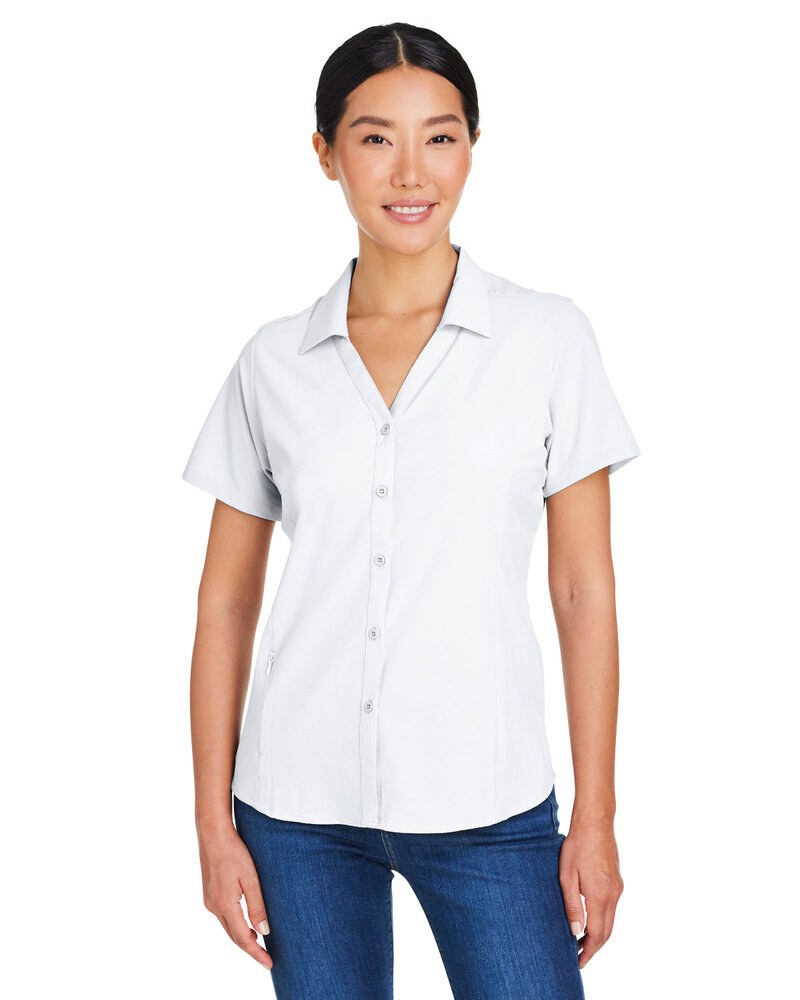 Core365 CE510W - Ladies Ultra UVP® Marina Shirt