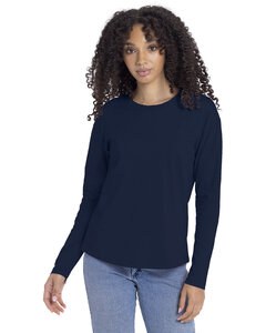 Next Level 3911NL - Ladies Relaxed Long Sleeve T-Shirt Midnight Navy