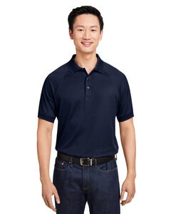 Harriton M208 - Men's Charge Snag and Soil Protect Polo Dark Navy