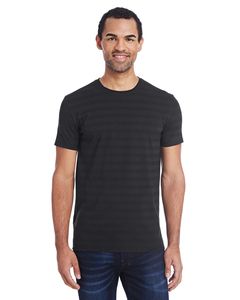 Threadfast 152A - Mens Invisible Stripe Short-Sleeve T-Shirt