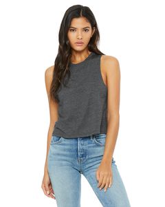 Bella+Canvas 6682 - Ladies Racerback Cropped Tank